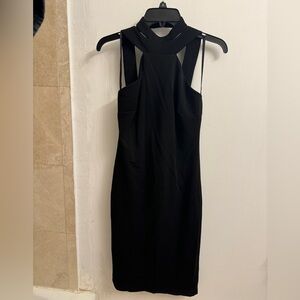 bebe little black dress